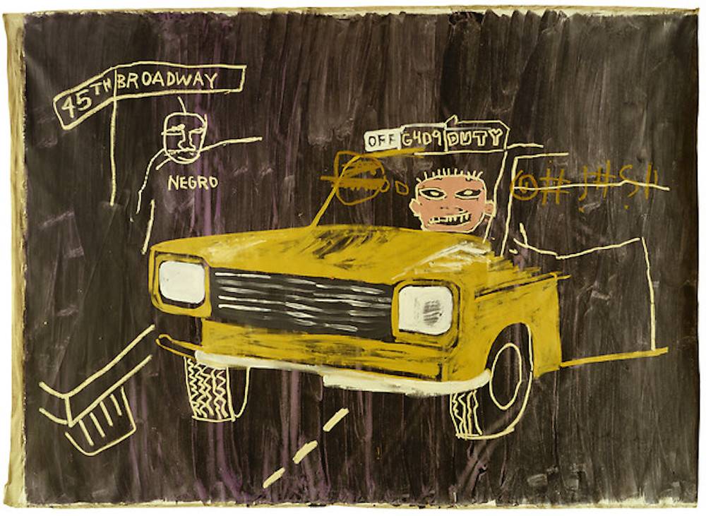 Jean‐Michel Basquiat, Taxi, 45th/Broadway, 1984–1985