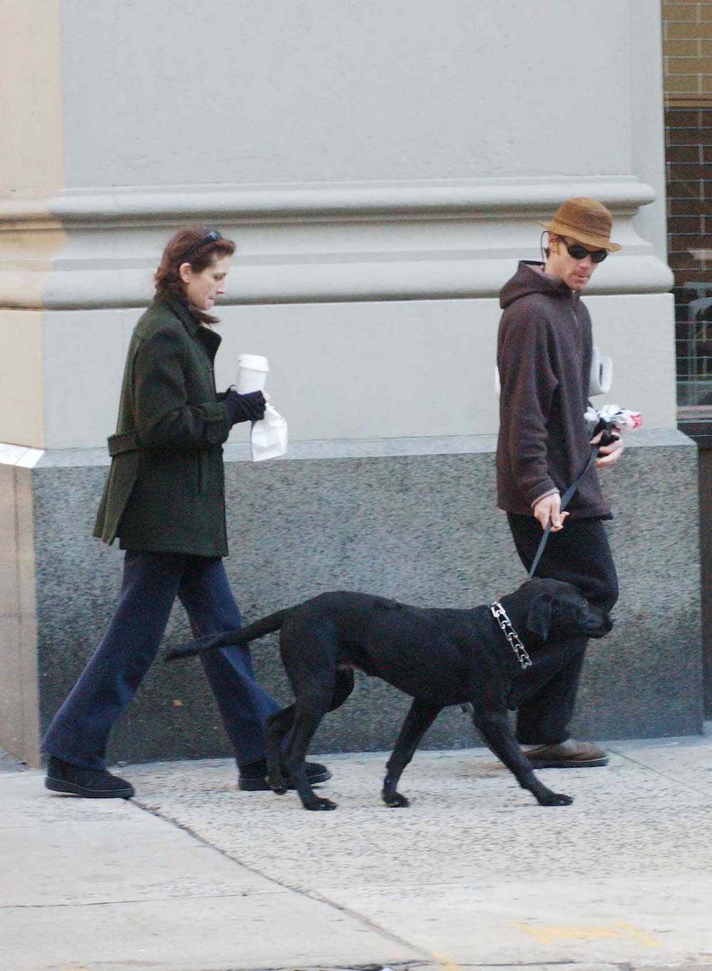 Julia Roberts i Daniel Moder w 2002 roku (Fot. Getty Images)