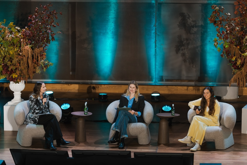 Od lewej: Alicja Jordan, Pippa Smart, Laura Bonareu / Fot. Marcin Kontraktewicz