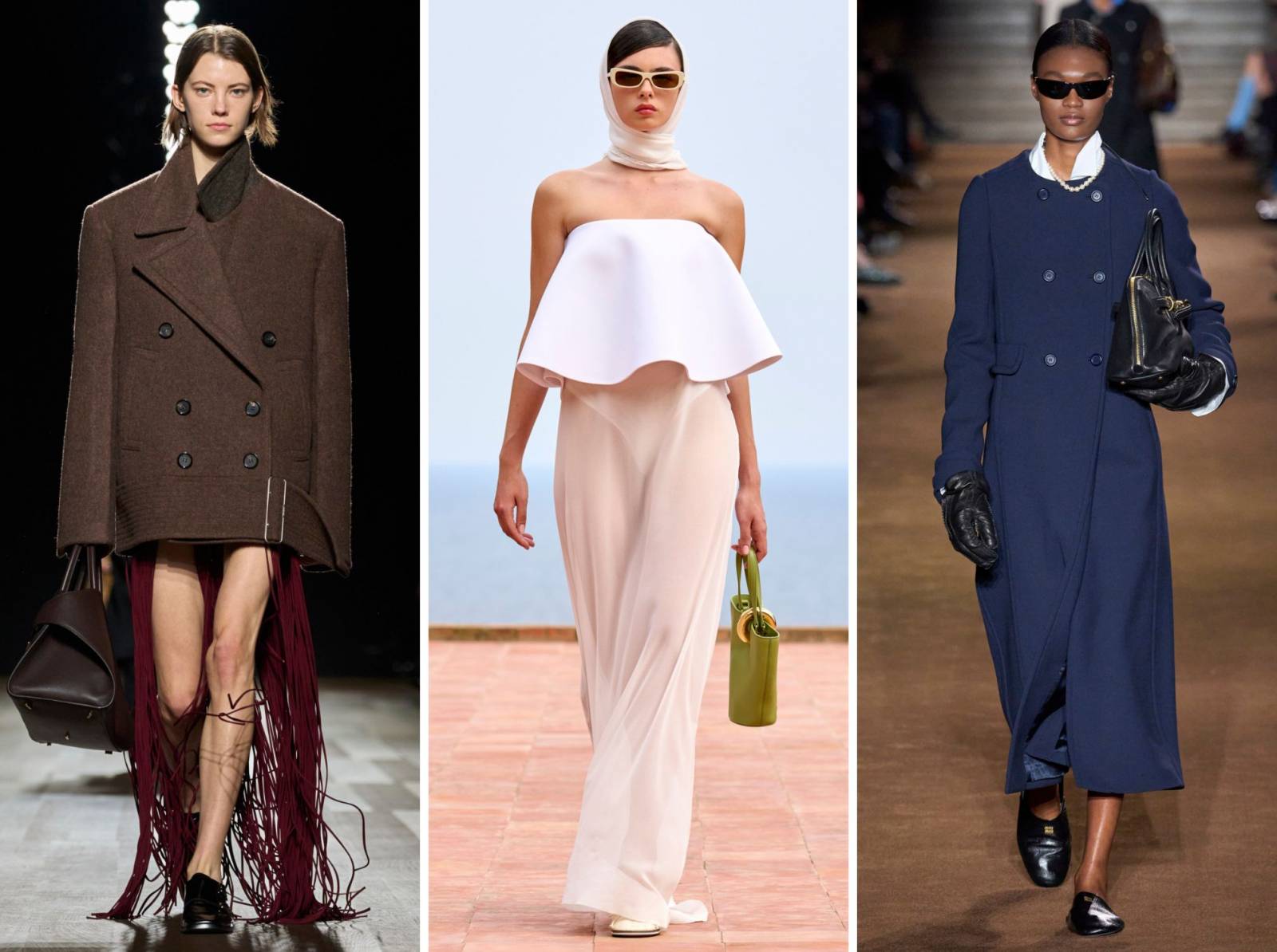 Ferragamo, Jacquemus, Miu Miu (Fot. Spotlight. Launchmetrics)