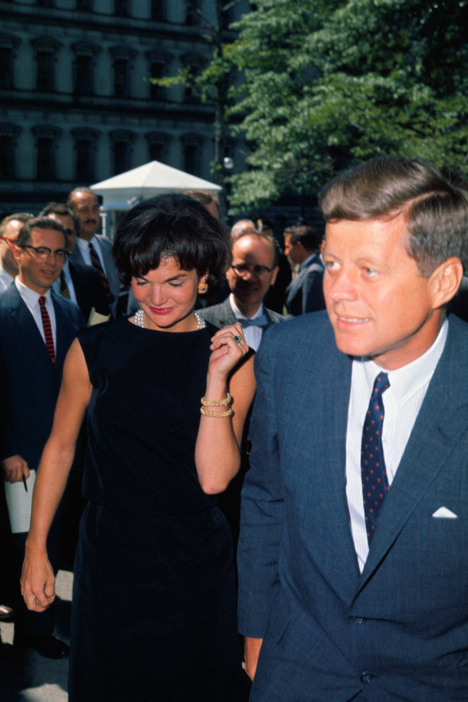 Jacqueline i John F. Kennedy (Fot. Getty Images)