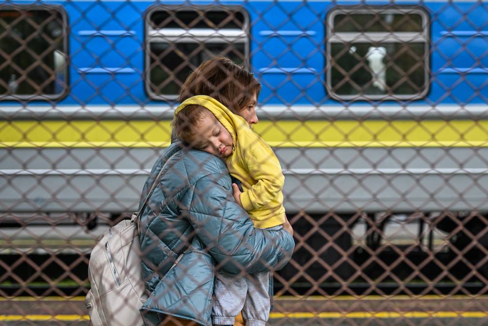 Z Ukrainy do Rosji wywieziono 700 tys. dzieci. Te porwania to działania demoniczne, wymierzone w kolejne pokolenia (Fot. Getty Images)