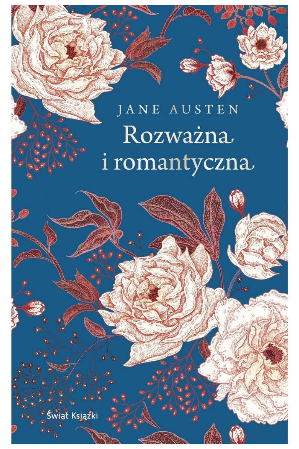 Jane Austen „Rozważna i romantyczna”, przekład Anna Przedpełska-Trzeciakowska, wyd. Świat Książki (ekskluzywna edycja), 44,92 zł/empik.com (Fot. materiały prasowe)