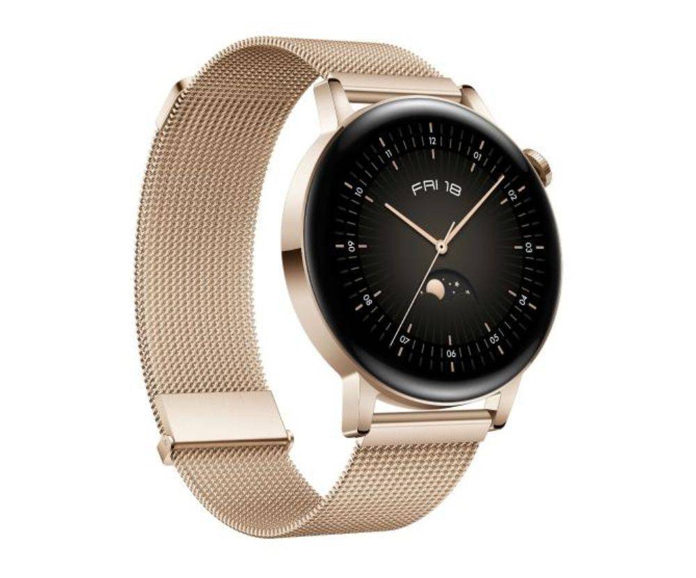 Smartwatch Huawei Watch GT 3, przeceniony z 1299 zł na 1199 zł/euro.com.pl (Fot. materiały prasowe)