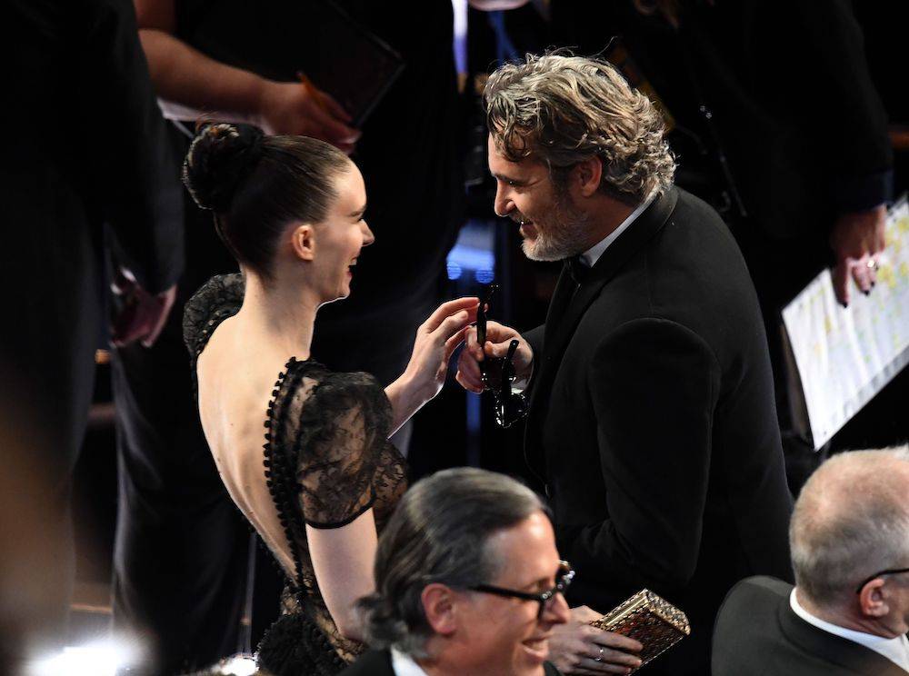 Rooney Mara i Joaquin Phoenix (Fot. Getty Images)