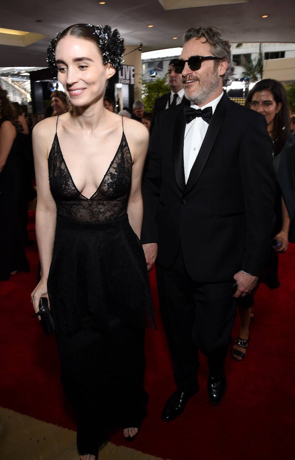 Rooney Mara i Joaquin Phoenix (Fot. Getty Images)