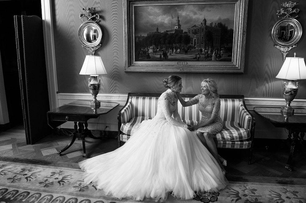 – Naomi dobrze wie, czego chce, i miała określoną wizję swojego wesela – mówi pierwsza dama. – Przyjemnie patrzyło się, ile radości sprawiają jej wszystkie detale (Fot. Norman Jean Roy)