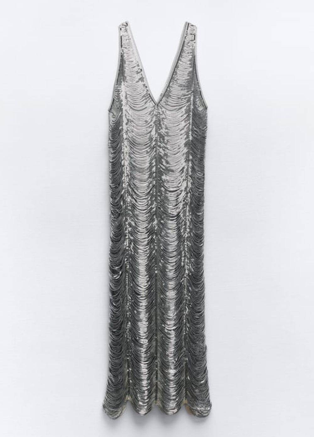 Długa sukienka karnawałowa, Zara, 449 zł (Fot. materiały prasowe) 