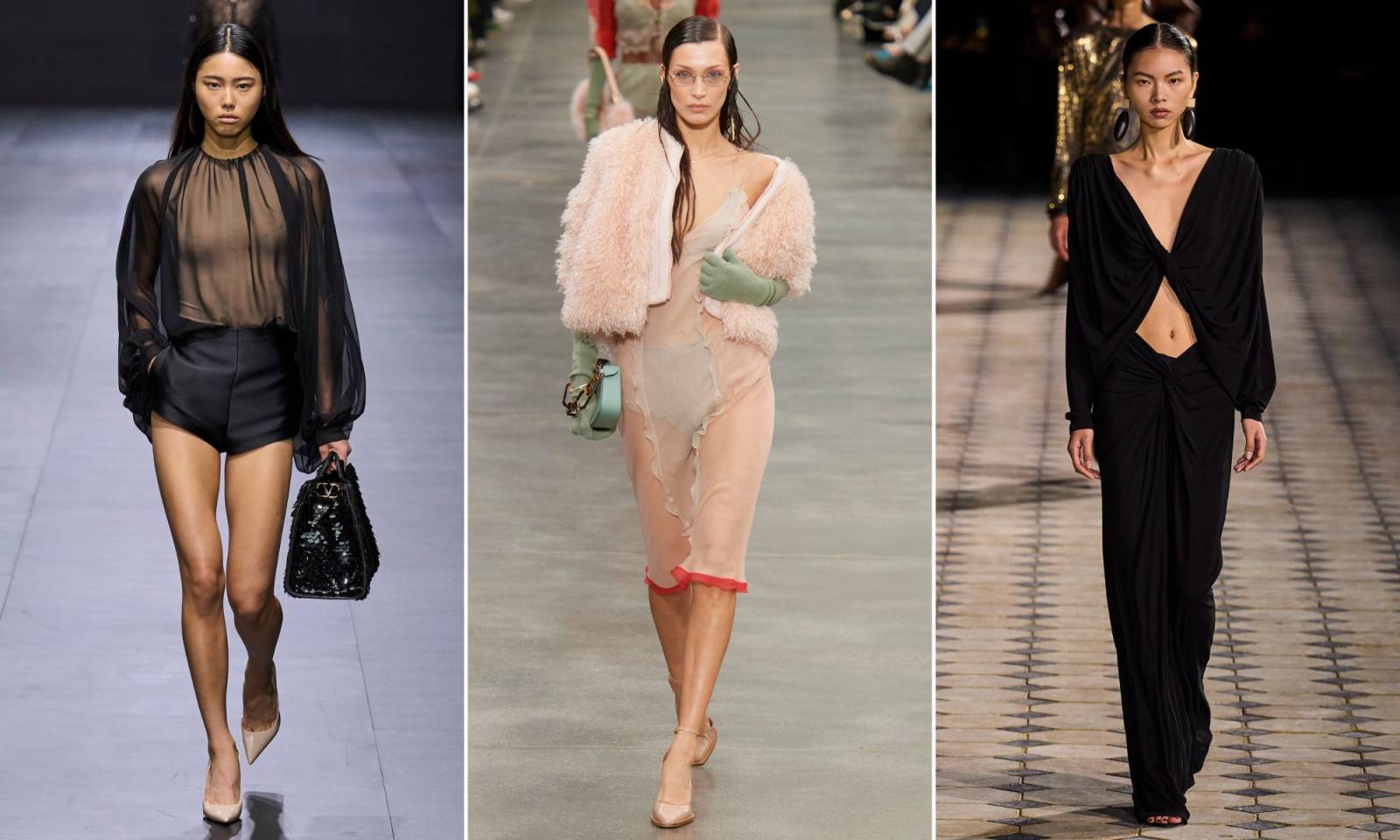 Valentino, Fendi, Saint Laurent (Fot. ImaxTree)