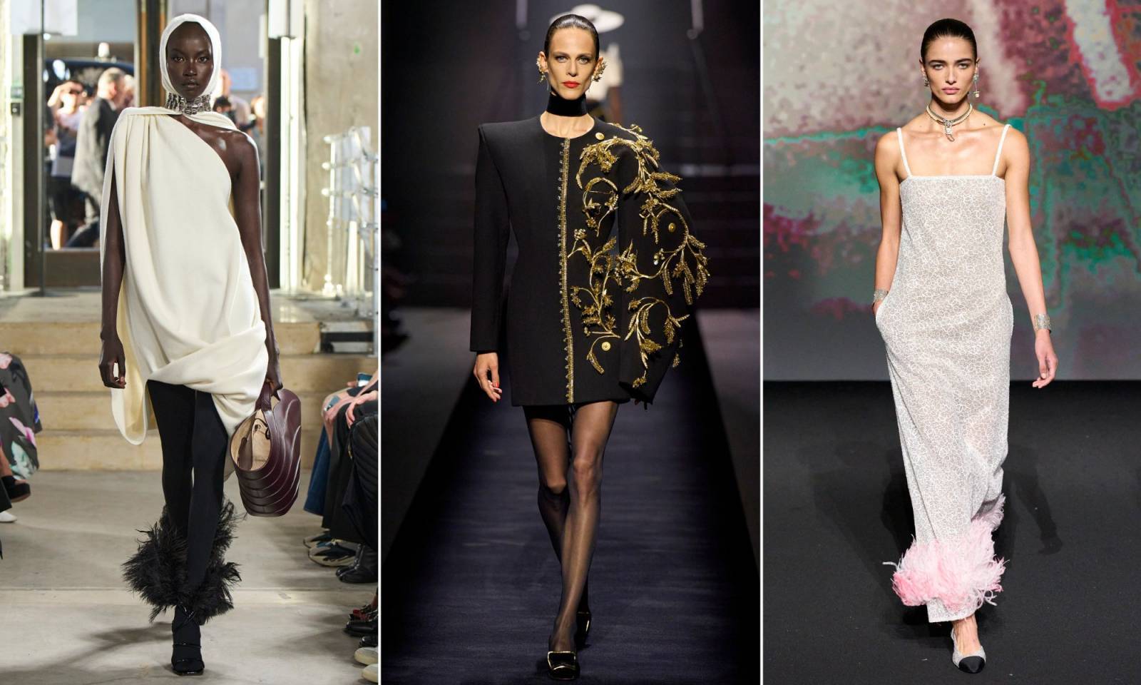Alaia, Schaiaprelli, Chanel (Fot. ImaxTree)