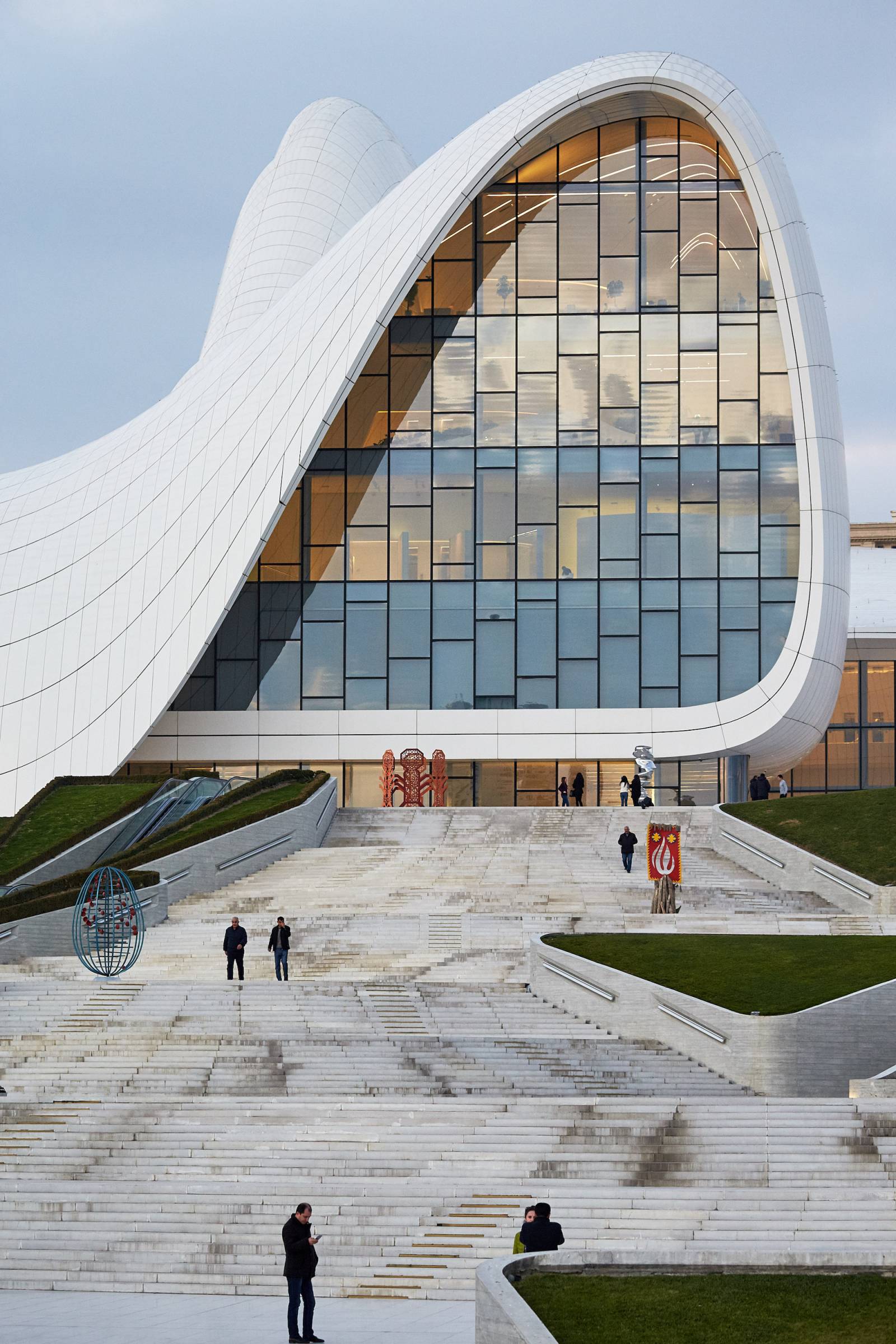 Centrum Kulturalne Heydar Aliyev Center w Baku (Fot. Getty Images)