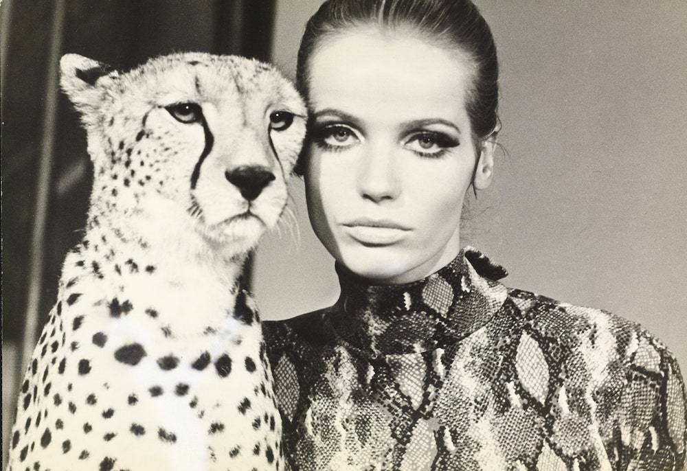 Veruschka (Fot. Franco Rubartelli, 1967 rok, Vogue © Condé Nast)