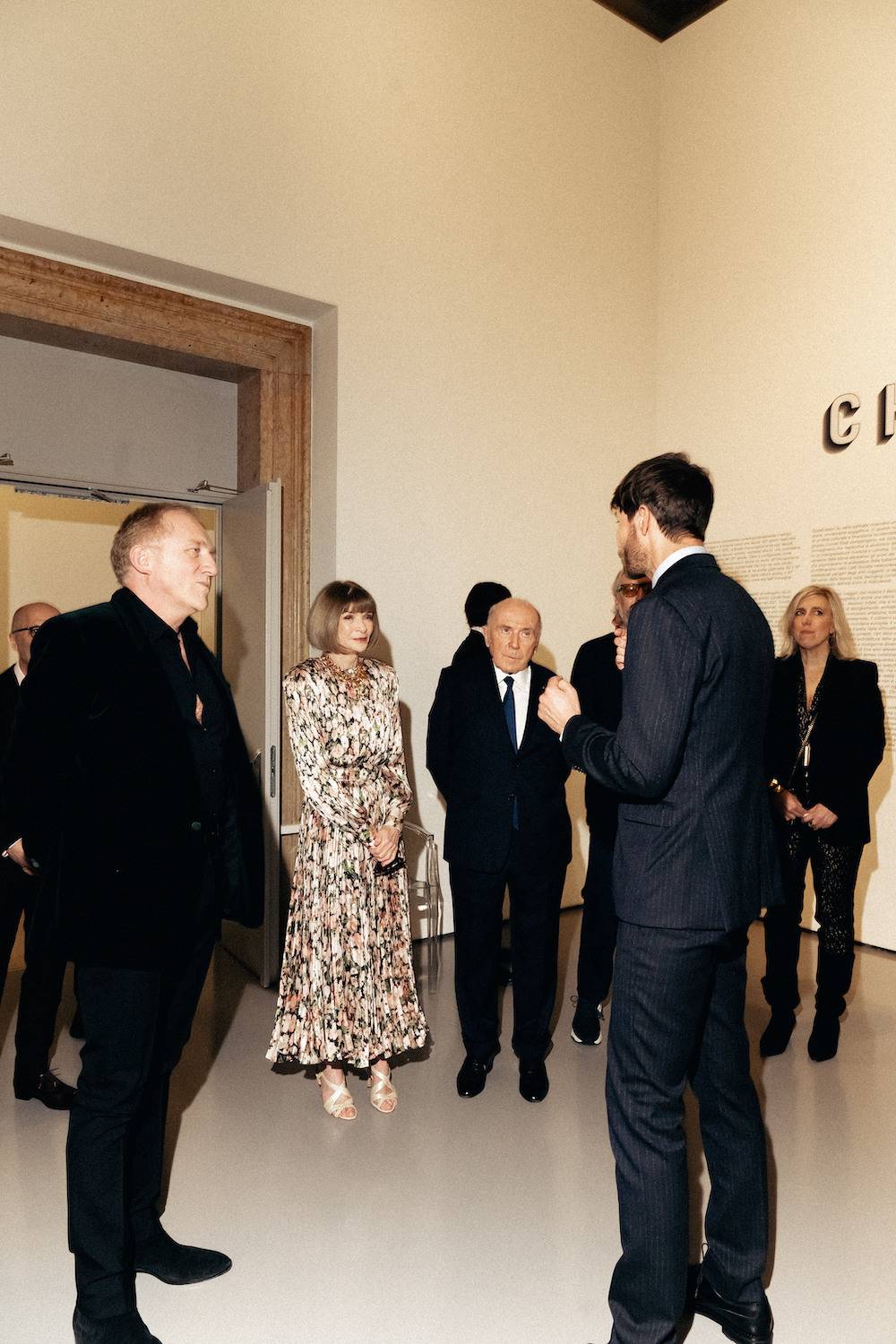 François-Henri Pinault, Anna Wintour i François Pinault. (Fot. Antonio De Masi / ademasi)