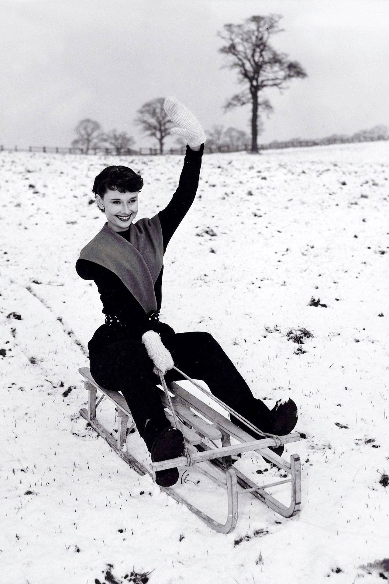 Audrey Hepbirn, 1951 r. /(Fot. Getty Images)