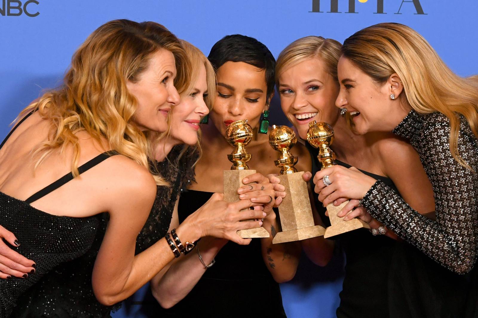 Z obsadą Big Little Lies /(fot. Getty Images)