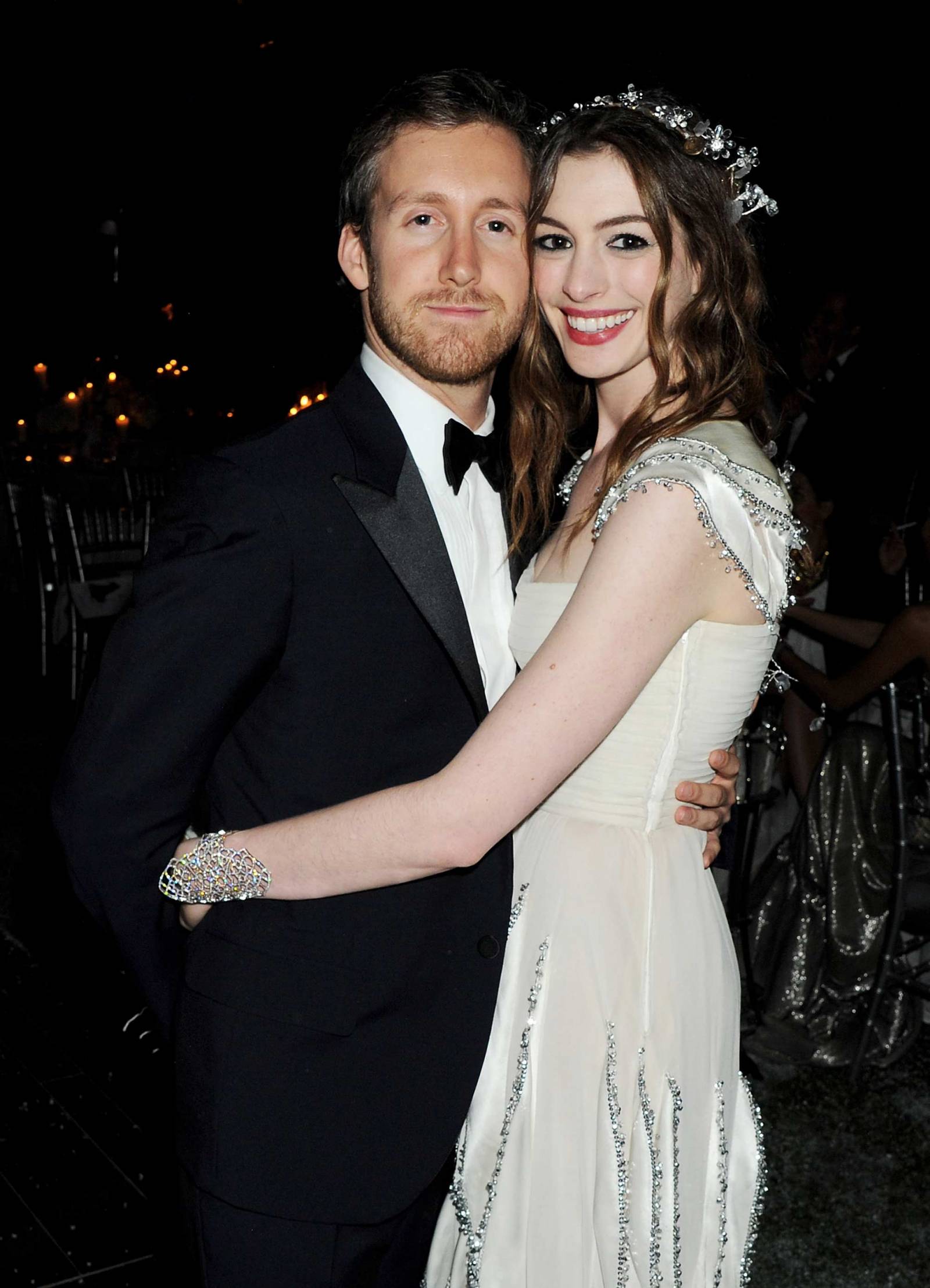 Adam Shulman  i Anne Hathaway  (Fot. Getty Images)